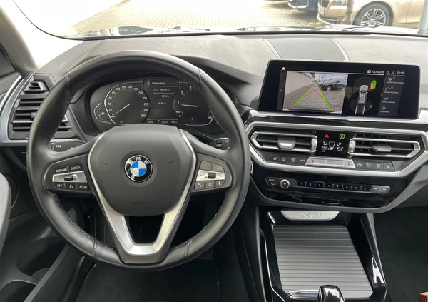 BMW X3 cena 174800 przebieg: 89421, rok produkcji 2021 z Pyrzyce małe 352